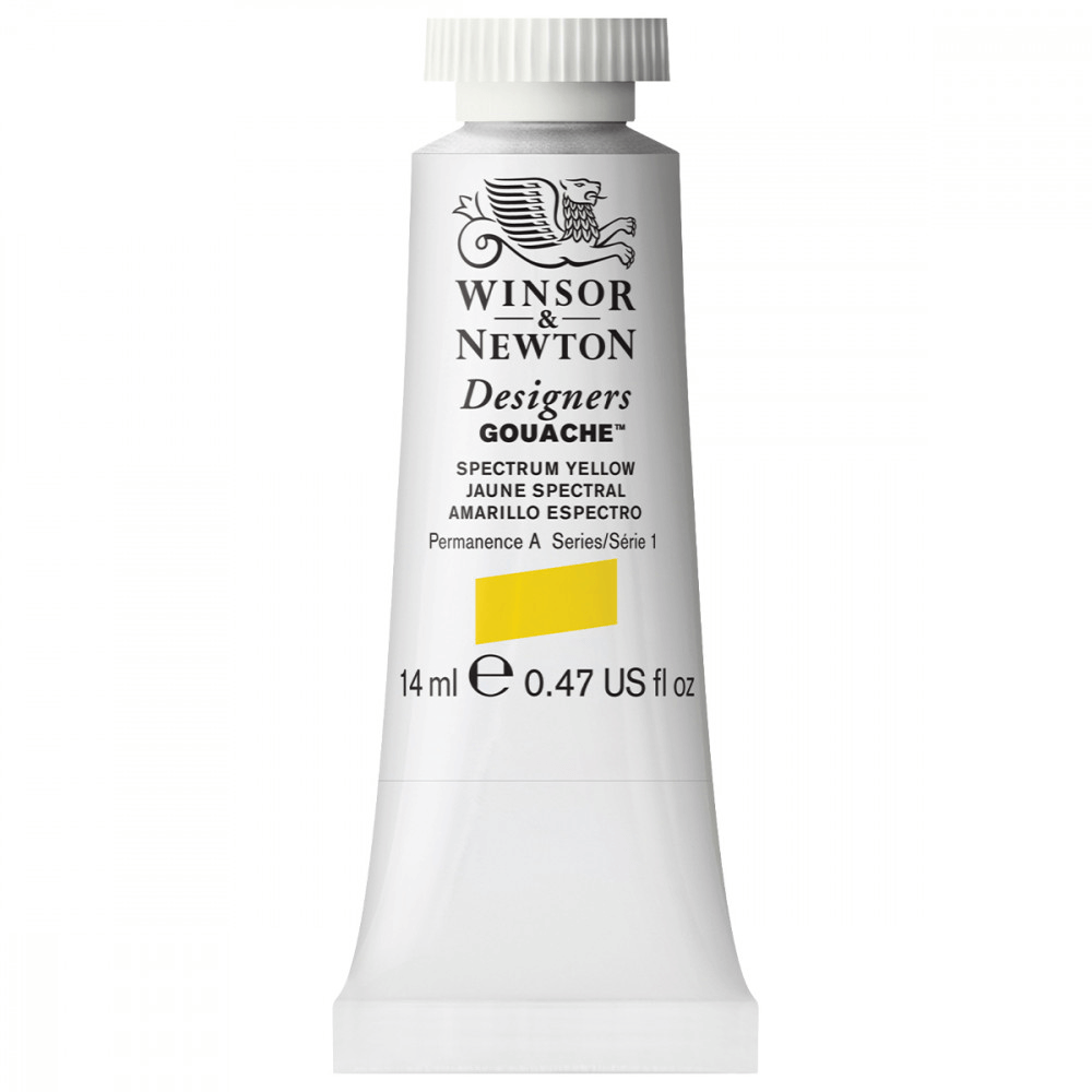 Tinta Guache Winsor & Newton Designers 14ml S1 627 Spectrum Yellow
